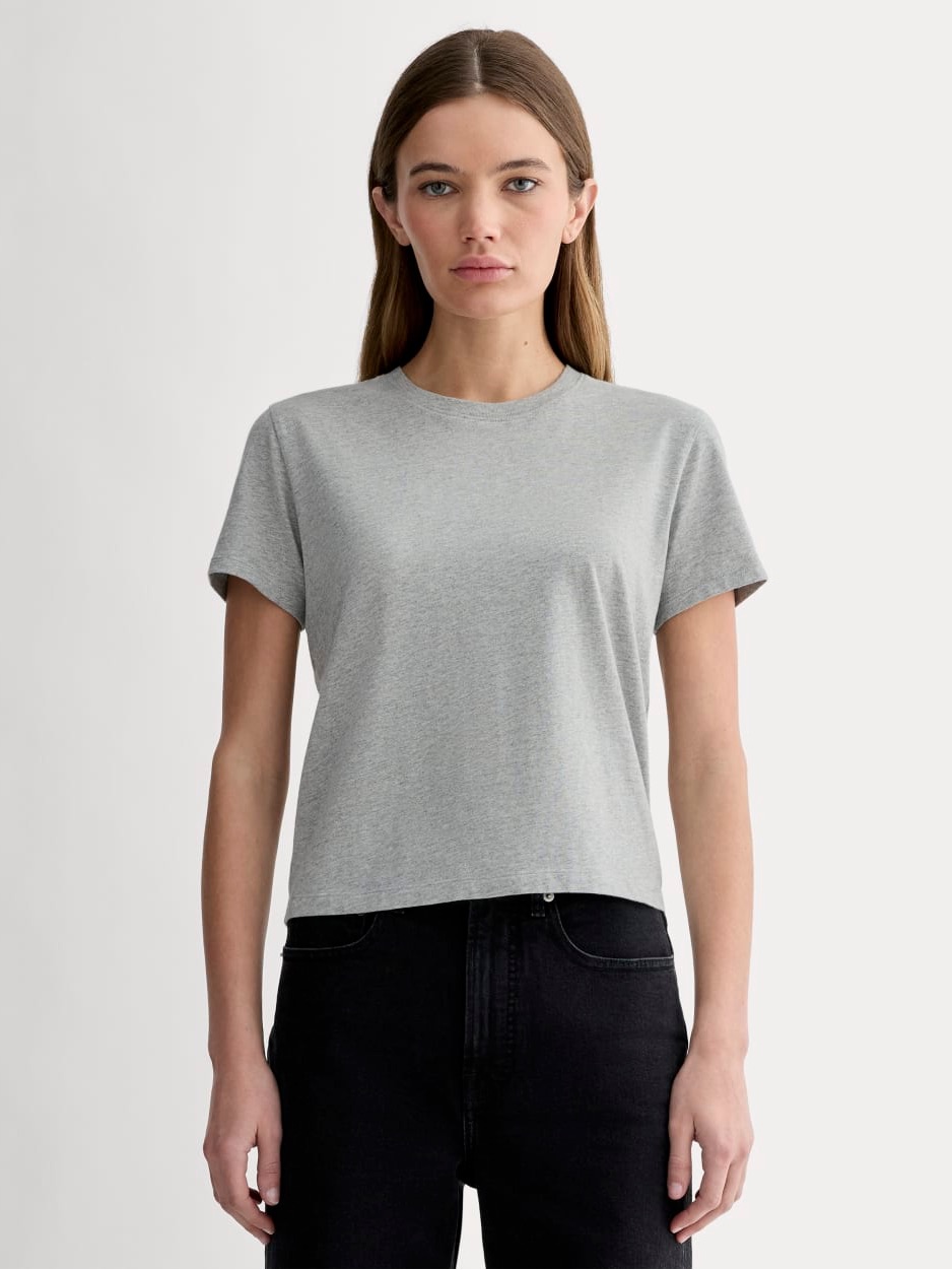 Everlane The Box Cut Tee In Essential Cotton Nwot